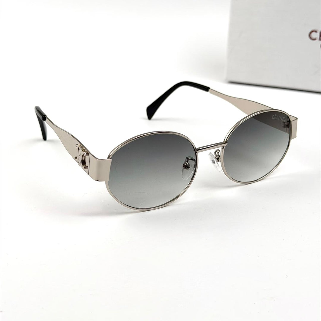 Celine Retro Oval - Gray Gradient - Giiz store