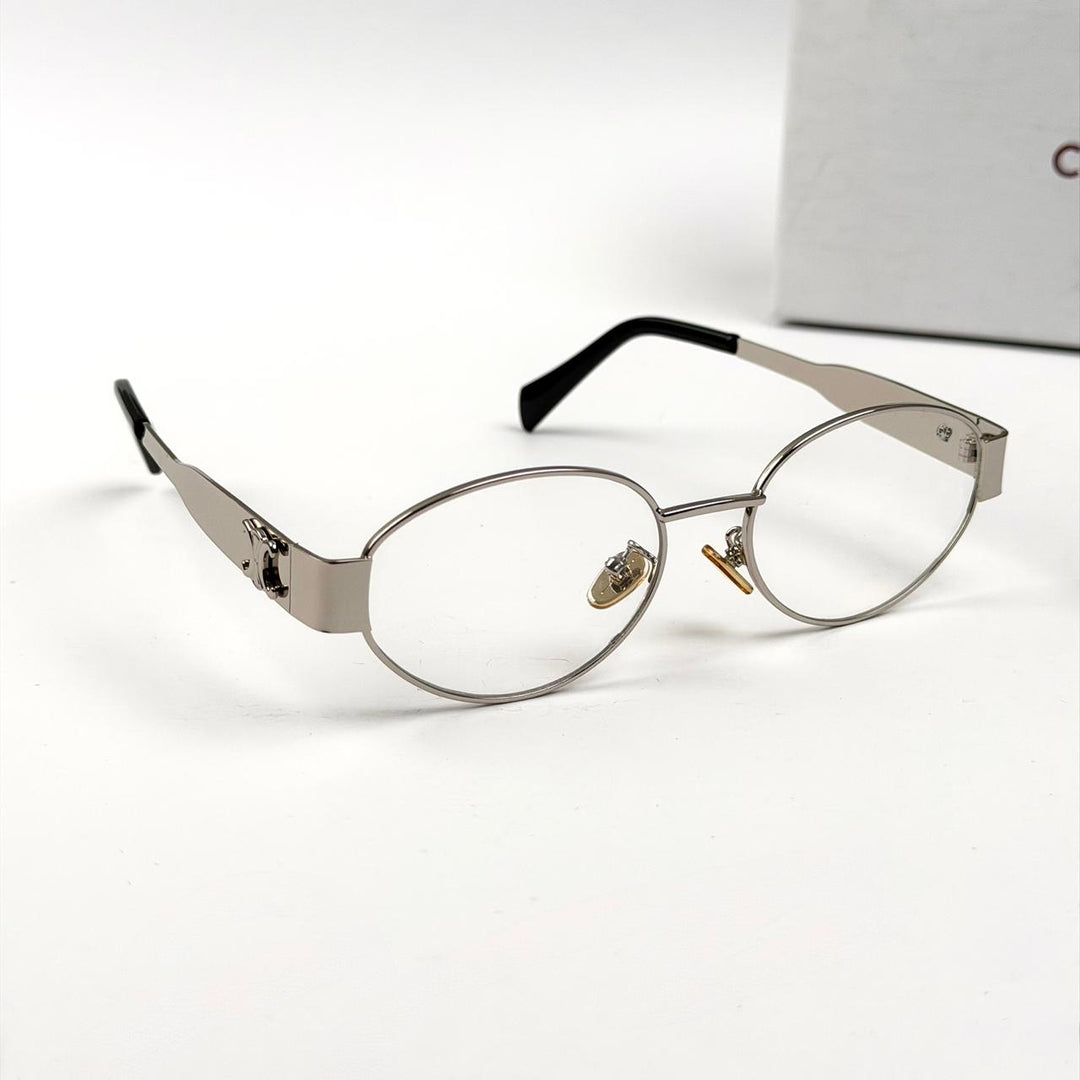 Celine Retro Oval - Silver Nude - Giiz store