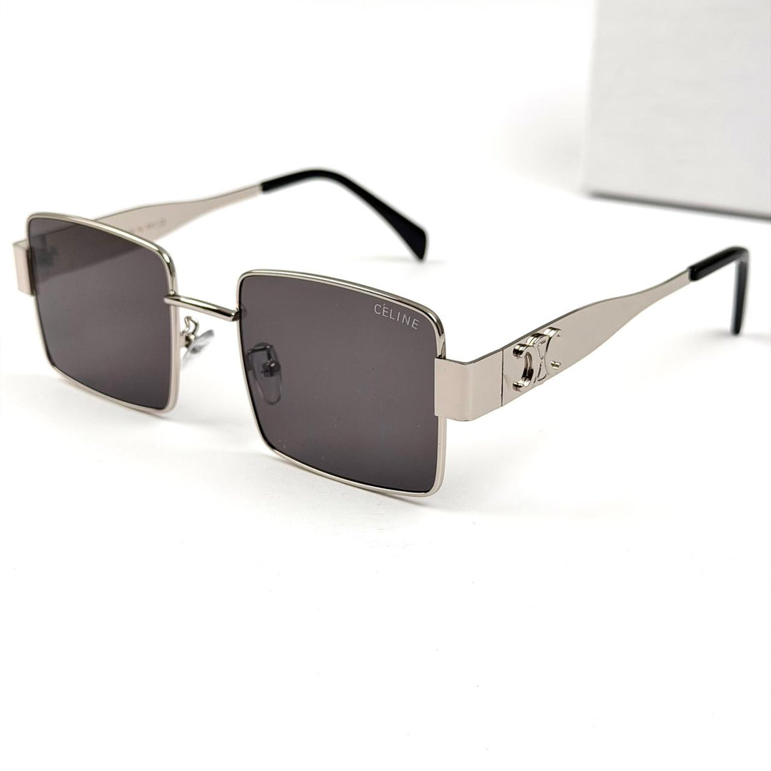 Celine Square - Silver Black - Giiz store