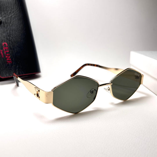 Celine Triomphe Geo - Oily Green - Giiz store