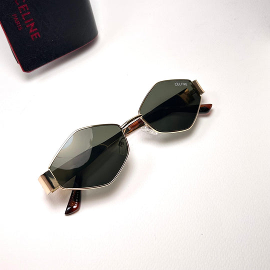 Celine Triomphe Geo - Oily Green - Giiz store
