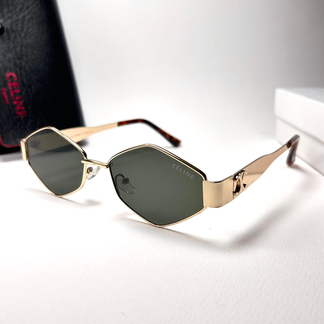 Celine Triomphe Geo - Oily Green - Giiz store