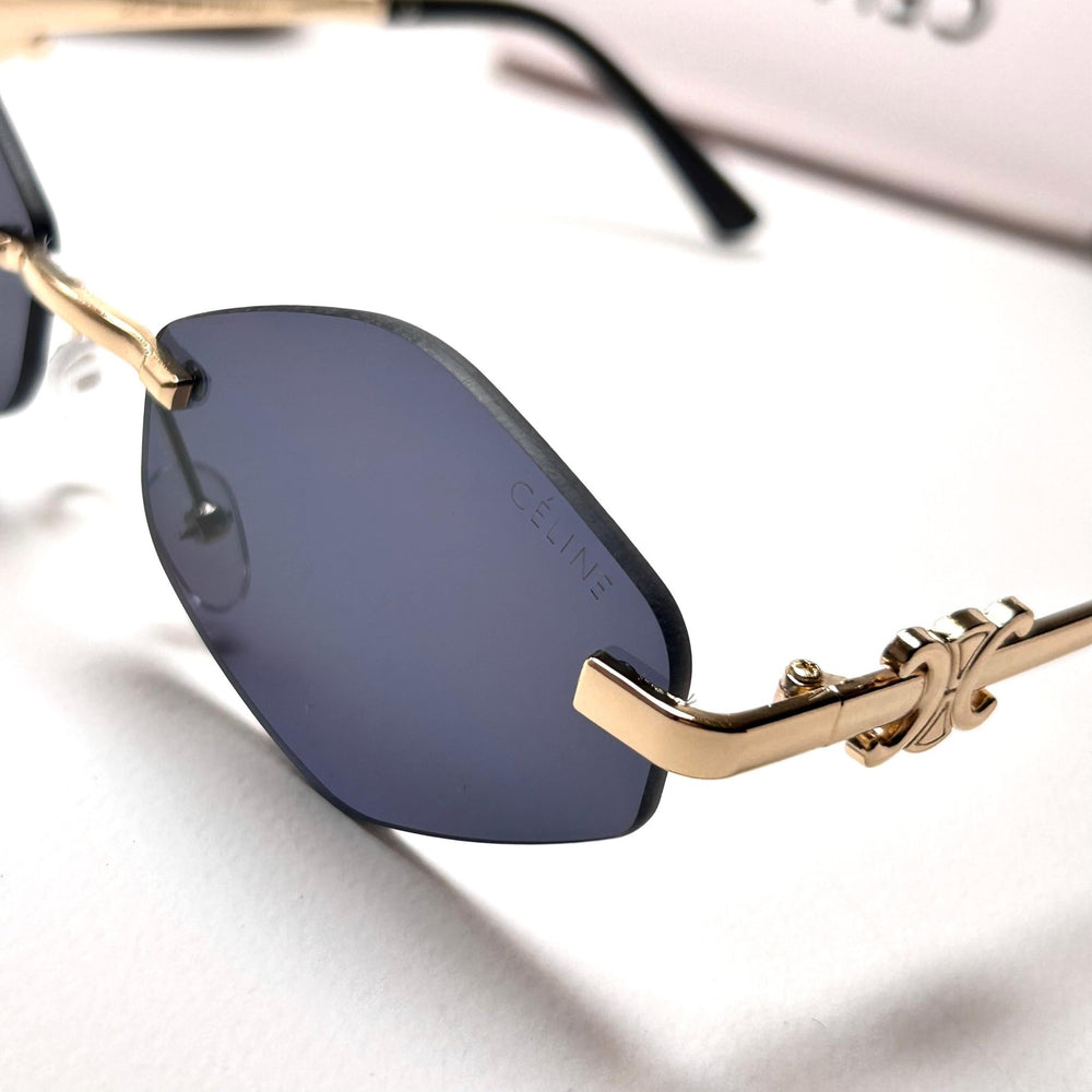 Celine Triumph Rimless – Golden Black - Giiz store
