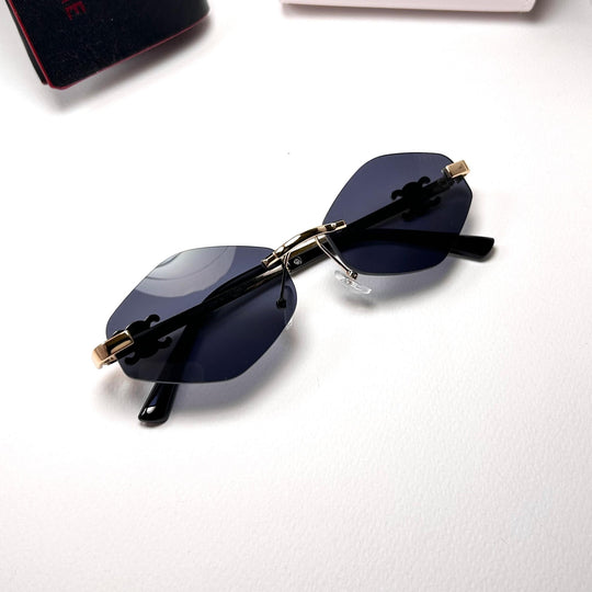 Celine Triumph Rimless – Golden Black - Giiz store