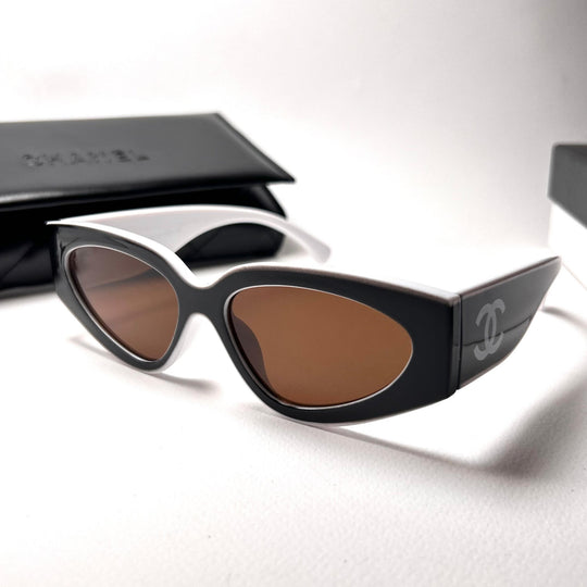 Chanel Cat Eye CH6056 - Brown - Giiz store