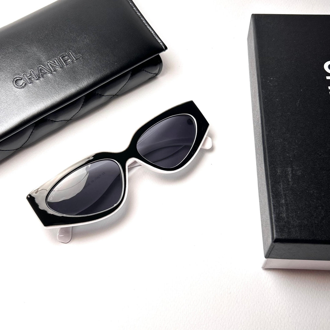 Chanel Cat Eye CH6056 - Panda - Giiz store