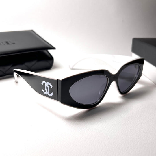 Chanel Cat Eye CH6056 - Panda - Giiz store