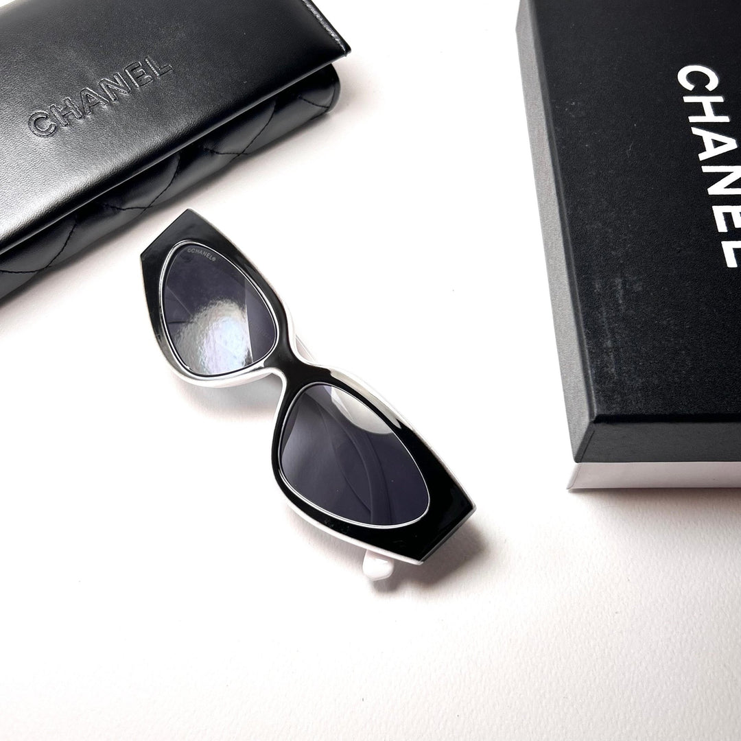 Chanel Cat Eye CH6056 - Panda - Giiz store