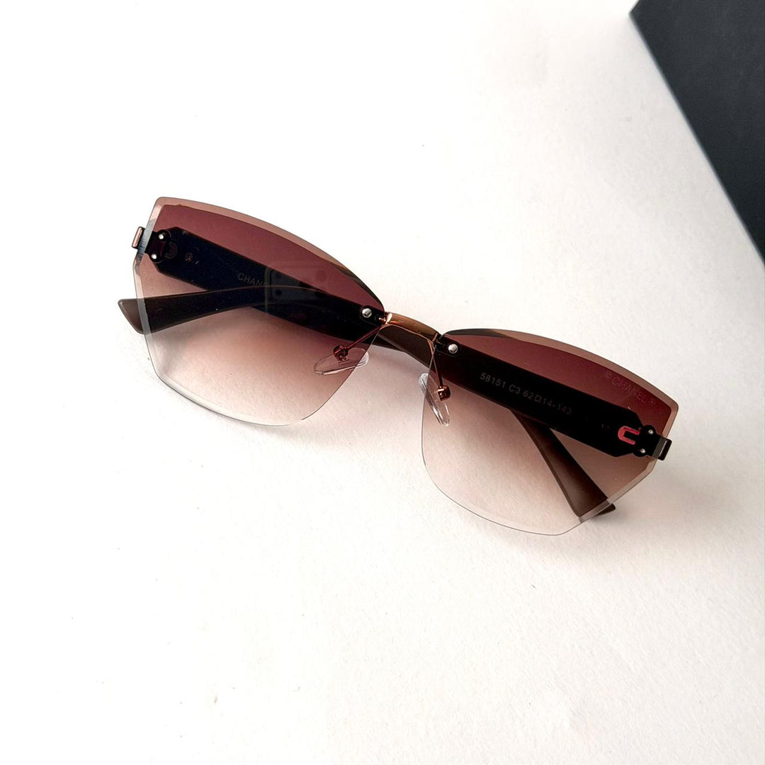 Chanel Rimless Gradient - Brown - Giiz store
