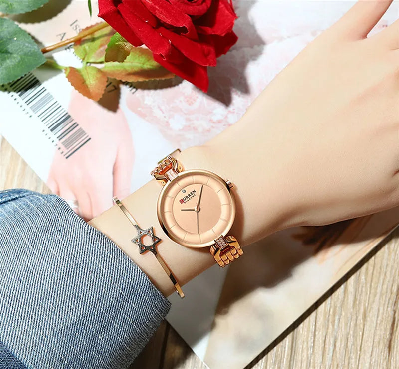 Curren W 9052 Rose Gold