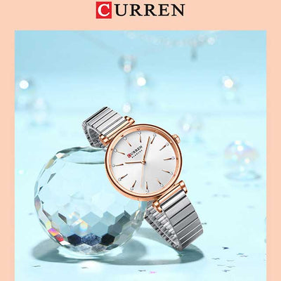 Curren W 9081 Silver Gold
