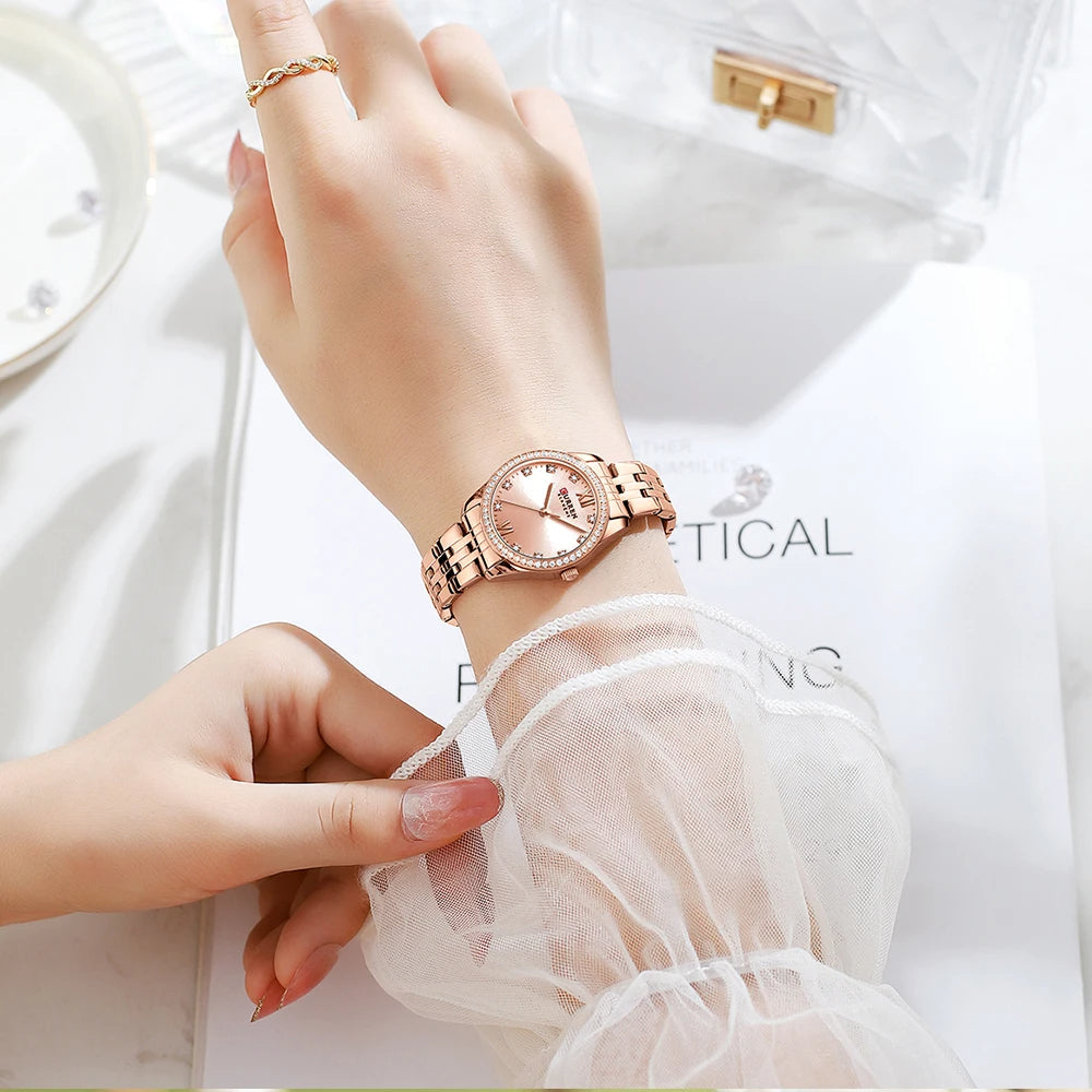 Curren W 9086 Full Rose Gold