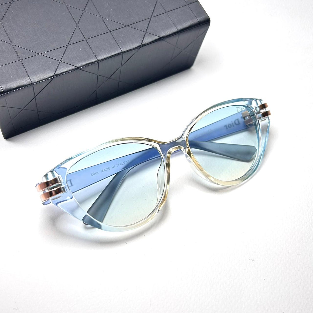 Dior B51 Cat Eye - Ice Blue - Giiz store