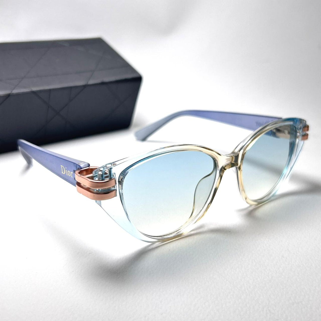 Dior B51 Cat Eye - Ice Blue - Giiz store