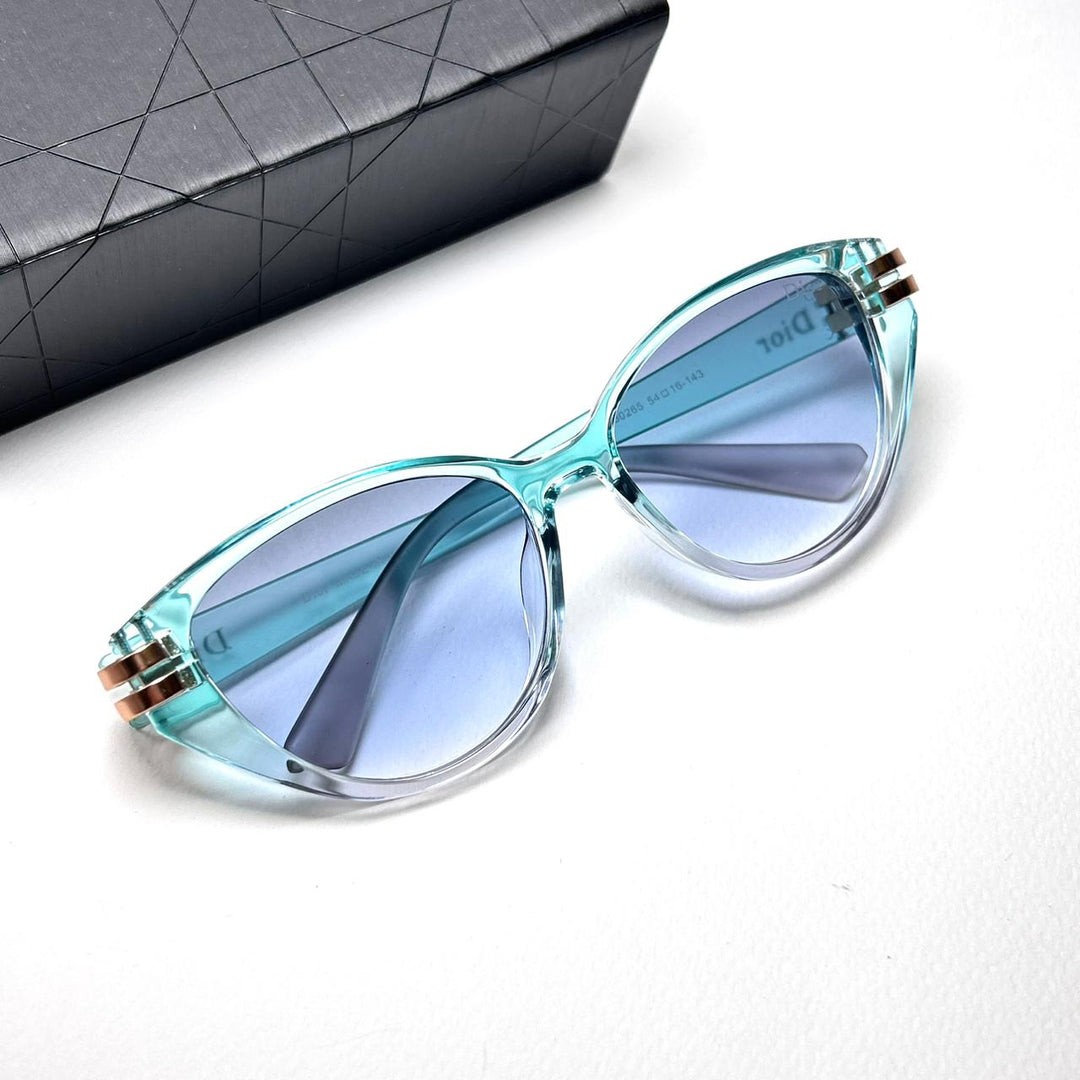 Dior B51 Cat Eye – Ice Mint Gradient - Giiz store