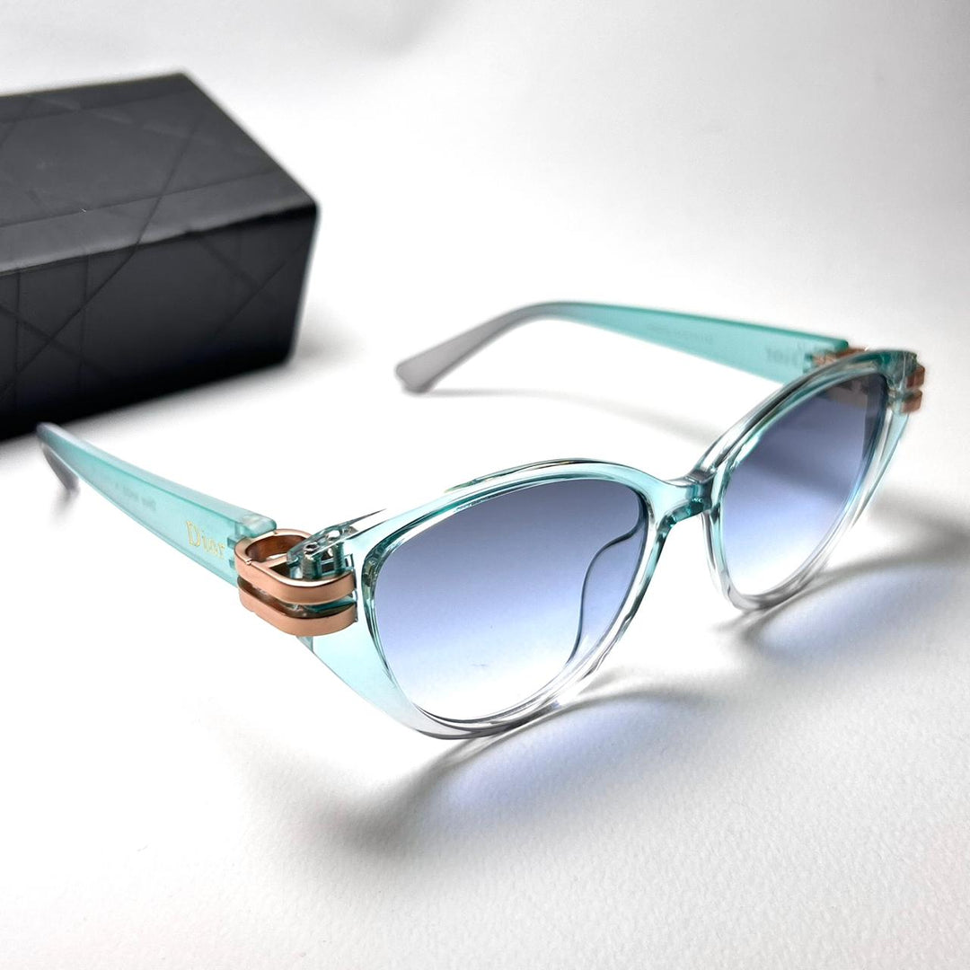 Dior B51 Cat Eye – Ice Mint Gradient - Giiz store
