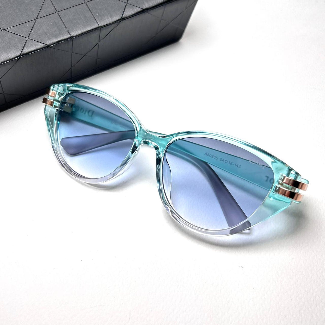 Dior B51 Cat Eye – Ice Mint Gradient - Giiz store