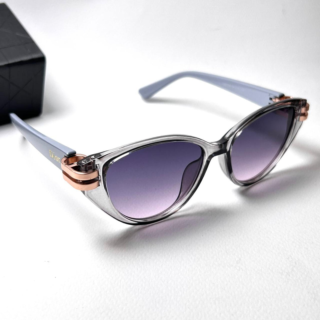Dior B51 Cat Eye – Ice Pruple Gradient - Giiz store