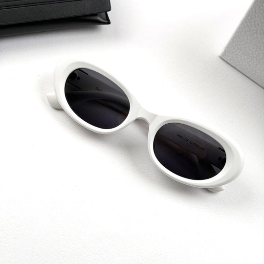 Dior Bold Oval - White - Giiz store