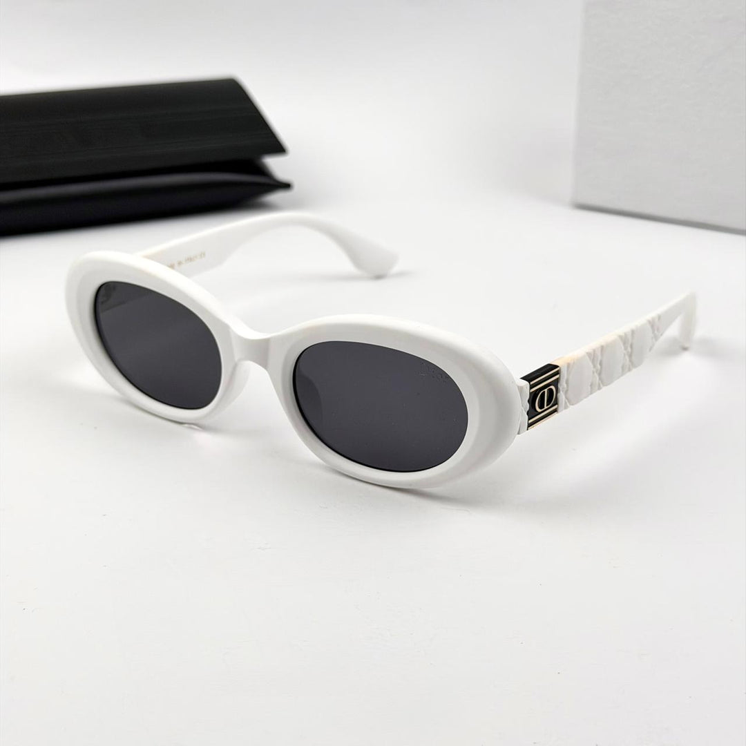 Dior Bold Oval - White - Giiz store