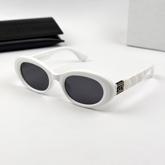 Dior Bold Oval - White - Giiz store