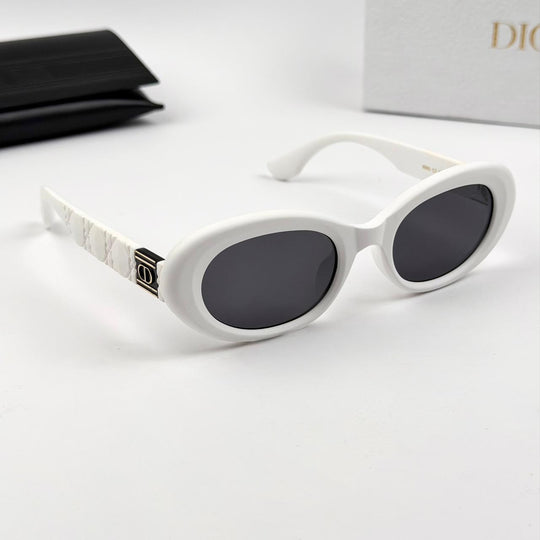 Dior Bold Oval - White - Giiz store