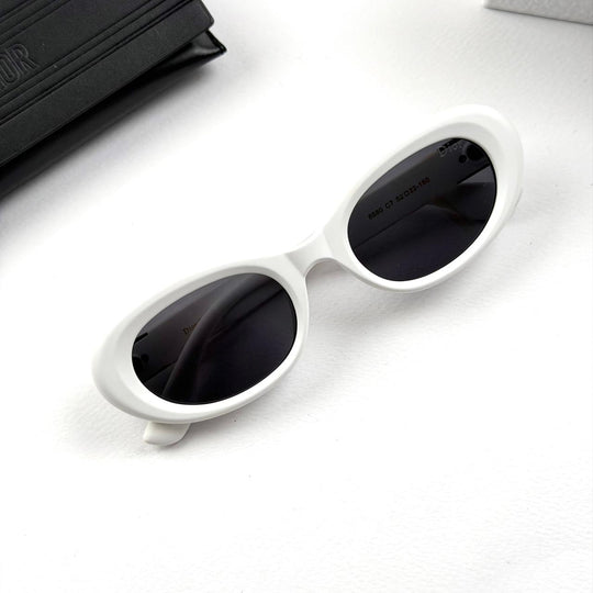 Dior Bold Oval - White - Giiz store
