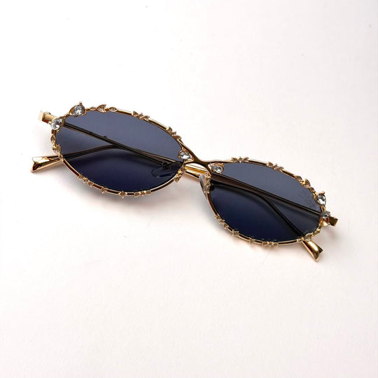DIOR Crystal Oval – Gold Smoke - Giiz store