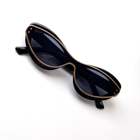 Dior DiorMeteor B1I Cat Eye – Black Gold - Giiz store