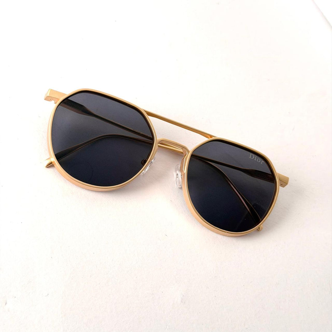 Dior Gold Aviator – Black Lens - Giiz store