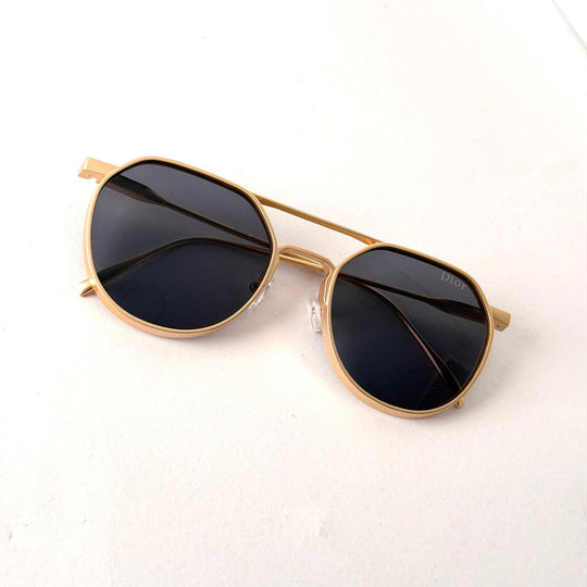 Dior Gold Aviator – Black Lens - Giiz store