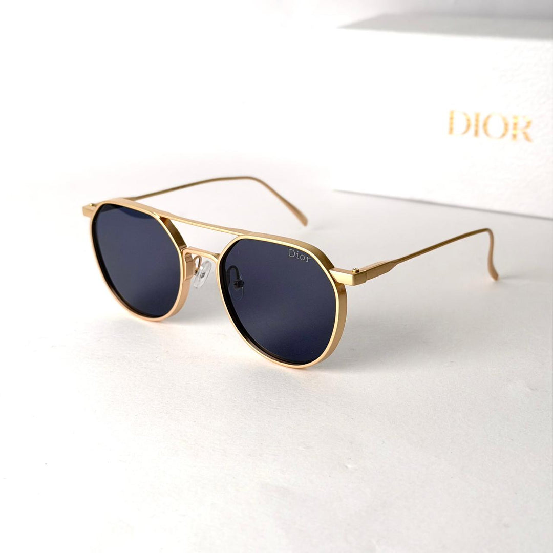 Dior Gold Aviator – Black Lens - Giiz store