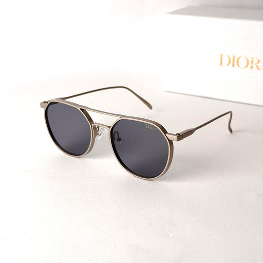 Dior Metal Aviator – Matte Champagne Gold - Giiz store
