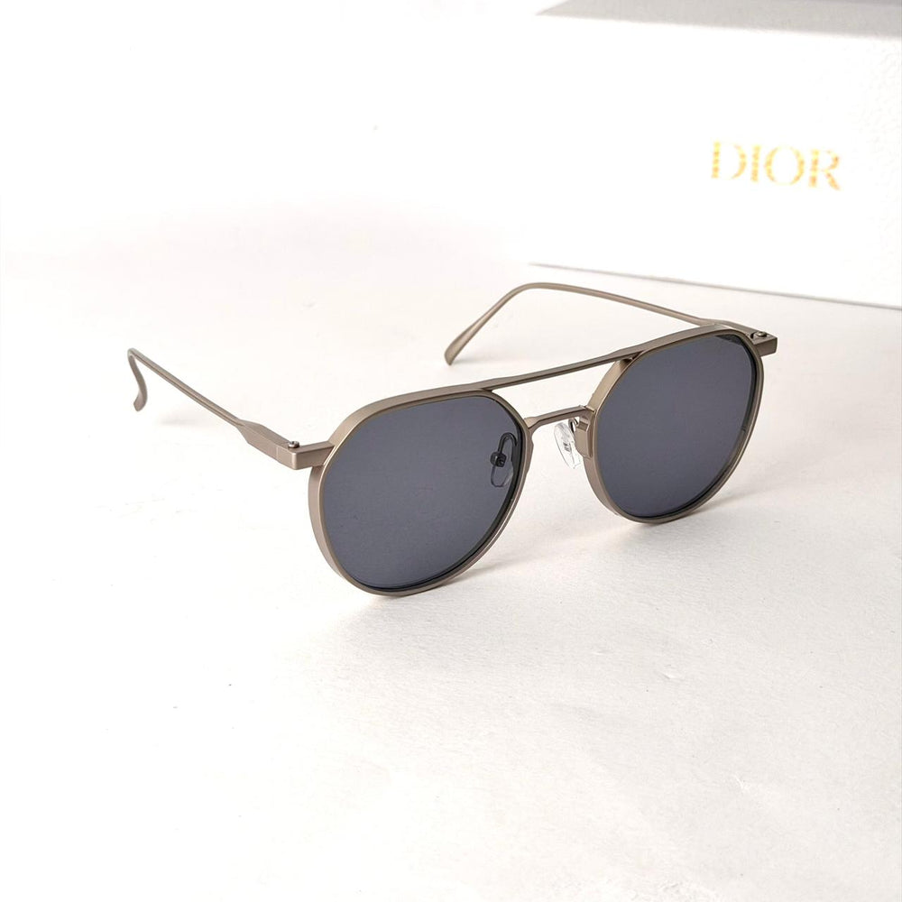 Dior Metal Aviator – Matte Champagne Gold - Giiz store