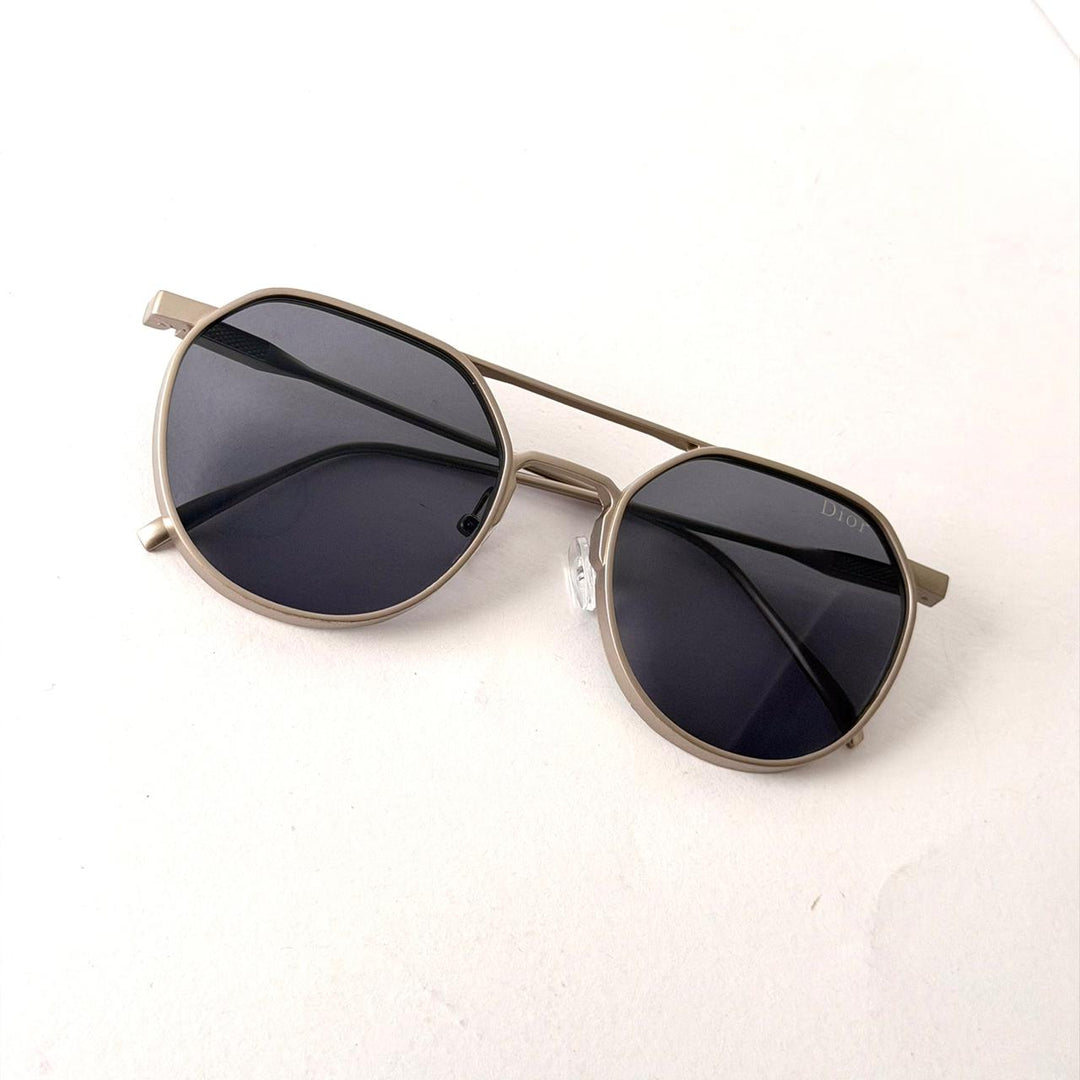 Dior Metal Aviator – Matte Champagne Gold - Giiz store