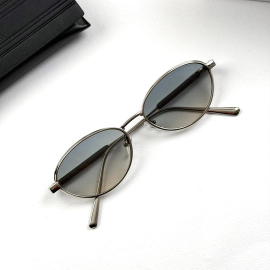 Dior Oval Cannage R1U B0A1 - Blue Gradient - Giiz store