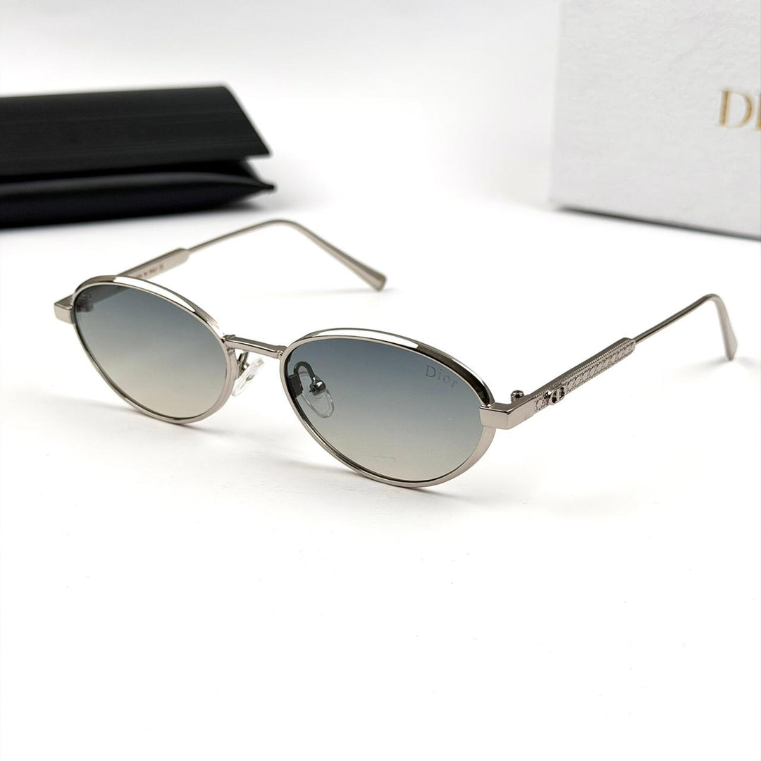 Dior Oval Cannage R1U B0A1 - Blue Gradient - Giiz store