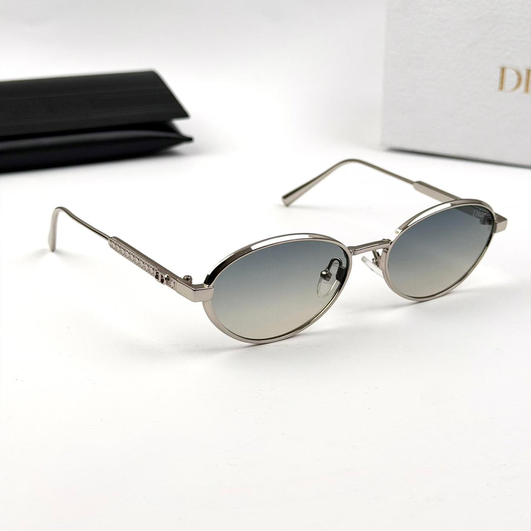 Dior Oval Cannage R1U B0A1 - Blue Gradient - Giiz store