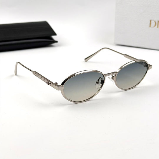Dior Oval Cannage R1U B0A1 - Blue Gradient - Giiz store