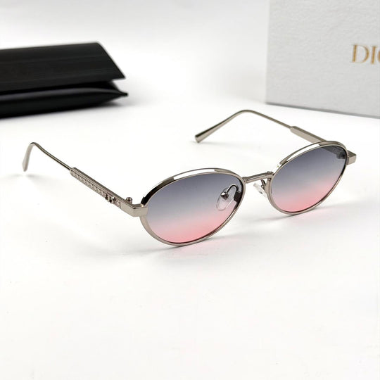 Dior Oval Cannage R1U B0A1 - Blue Pink Gradient - Giiz store