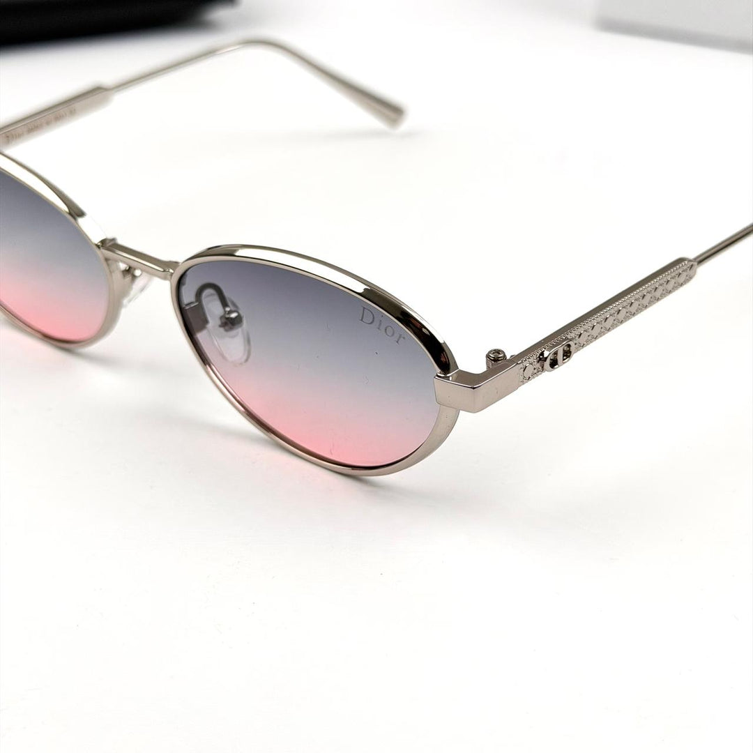 Dior Oval Cannage R1U B0A1 - Blue Pink Gradient - Giiz store