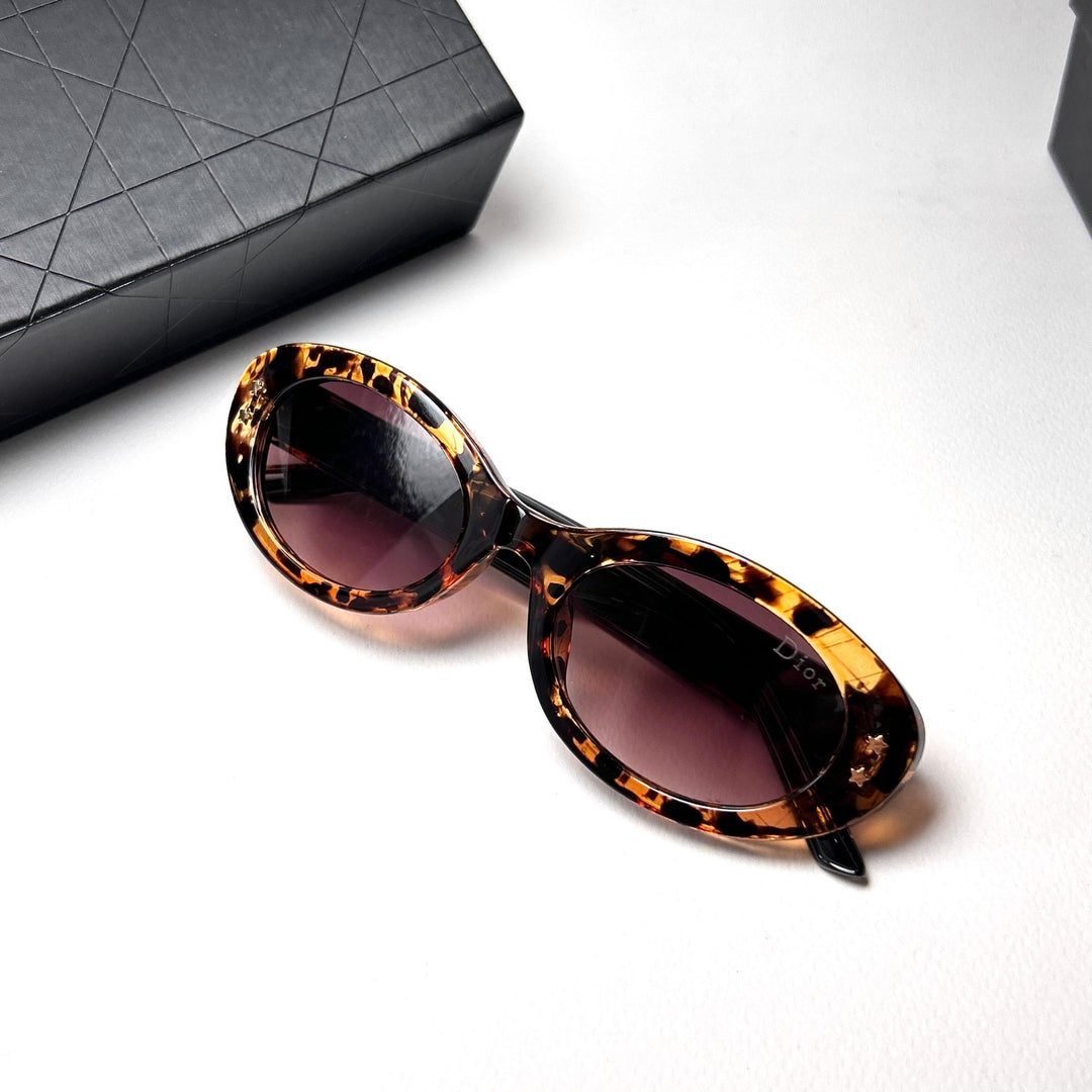 Dior Pacific B4F Oval – Havana Brown - Giiz store