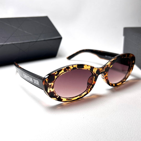 Dior Pacific B4F Oval – Havana Brown - Giiz store