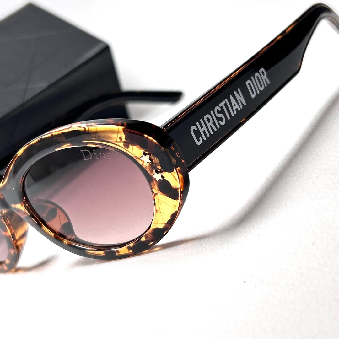 Dior Pacific B4F Oval – Havana Brown - Giiz store