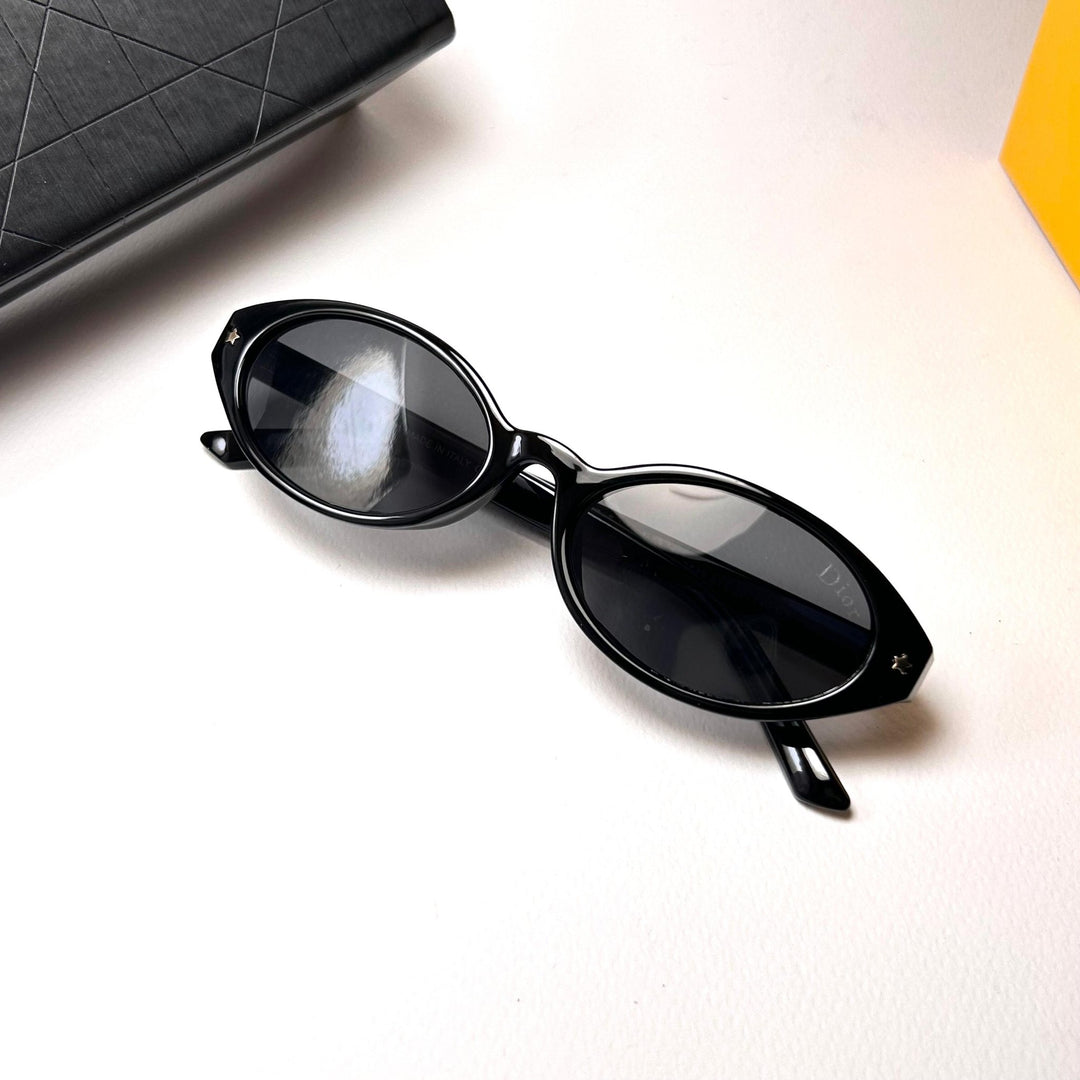 Dior Pacific Oval R1F - Black - Giiz store