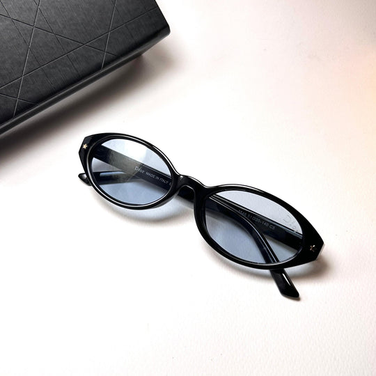 Dior Pacific Oval R1F - Black n Blue - Giiz store
