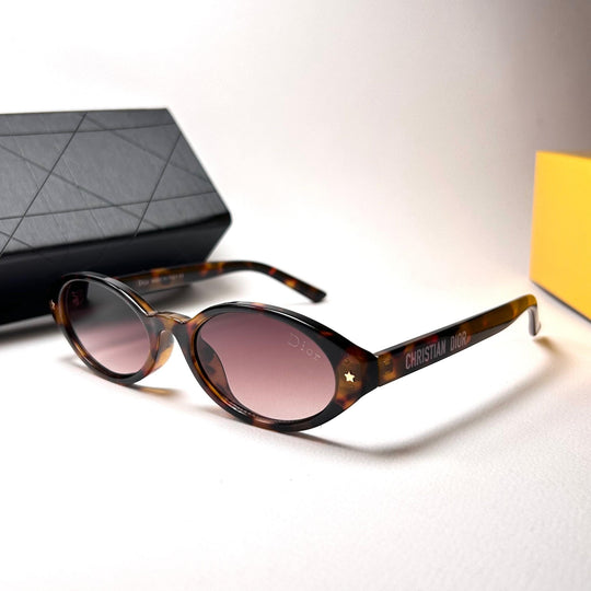 Dior Pacific Oval R1F - Brown Tortoiseshell - Giiz store