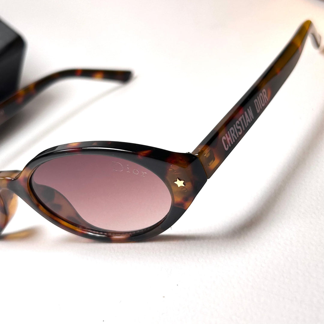 Dior Pacific Oval R1F - Brown Tortoiseshell - Giiz store