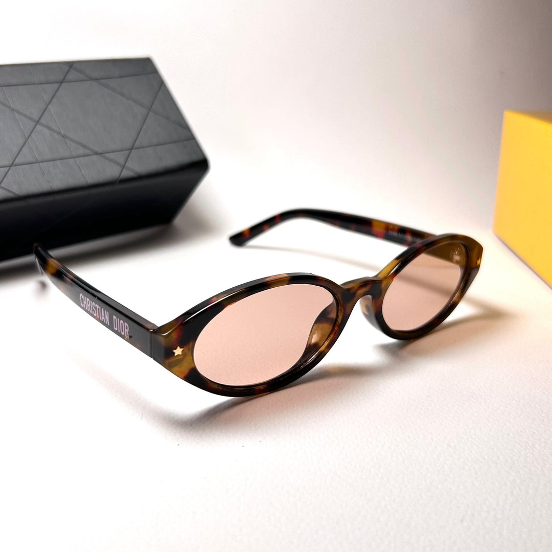 Dior Pacific Oval R1F - Peach Tortoiseshell - Giiz store
