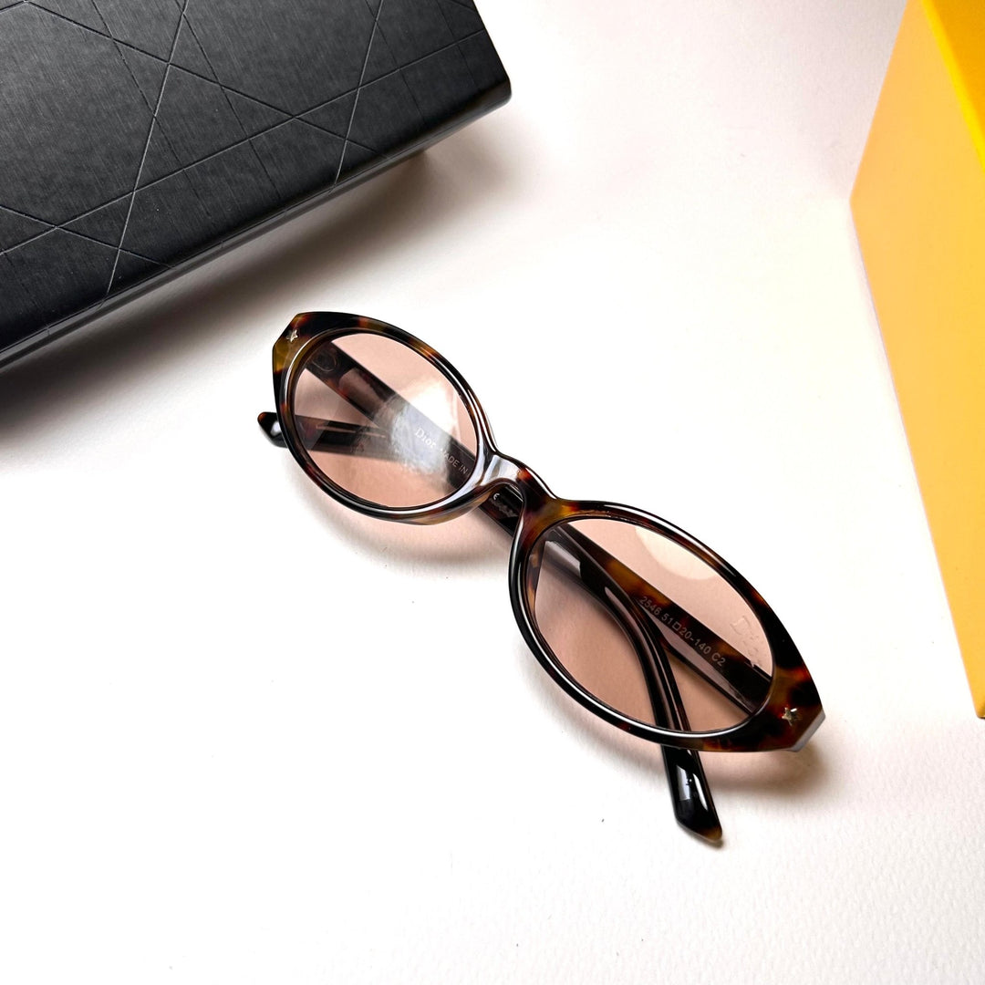 Dior Pacific Oval R1F - Peach Tortoiseshell - Giiz store